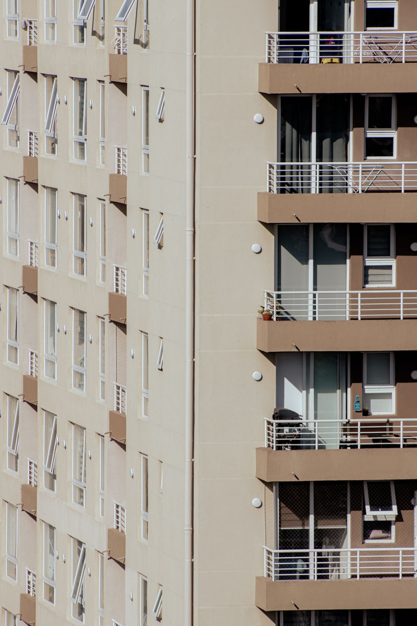 Waterfront apartment building
